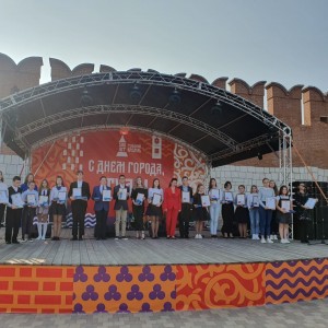 Награждение воспитанницы МБУ СШ «Триумф» Никулиной Анны - Юное дарование #деньгорода #500летиетульскогокремля